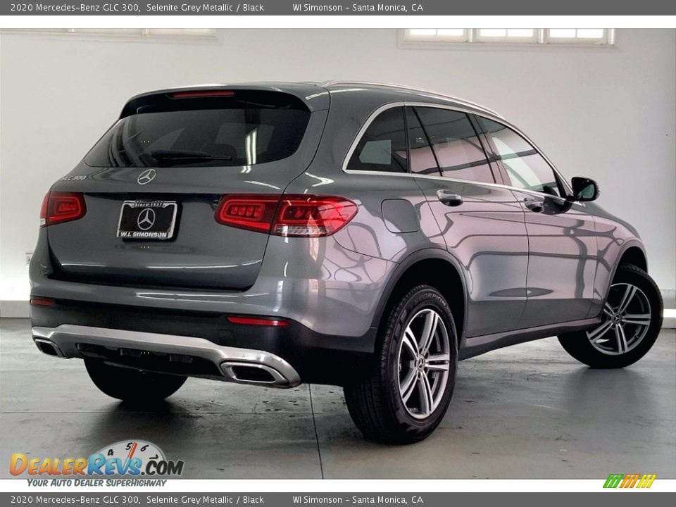 2020 Mercedes-Benz GLC 300 Selenite Grey Metallic / Black Photo #13