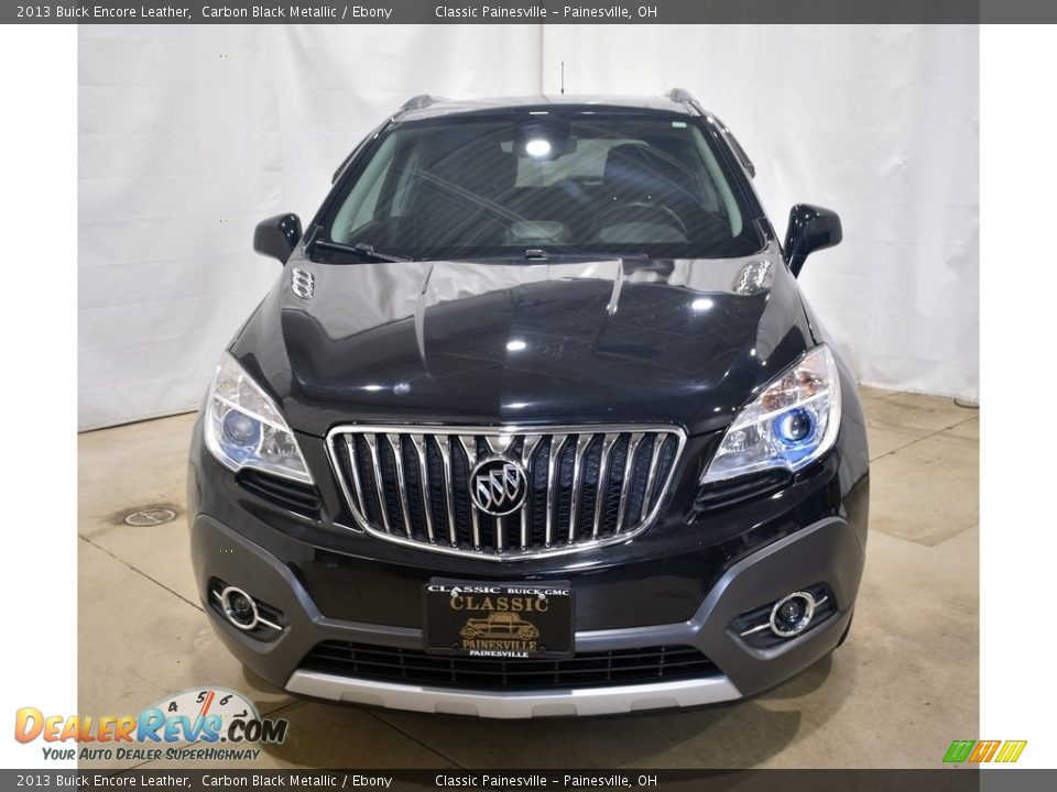 2013 Buick Encore Leather Carbon Black Metallic / Ebony Photo #4