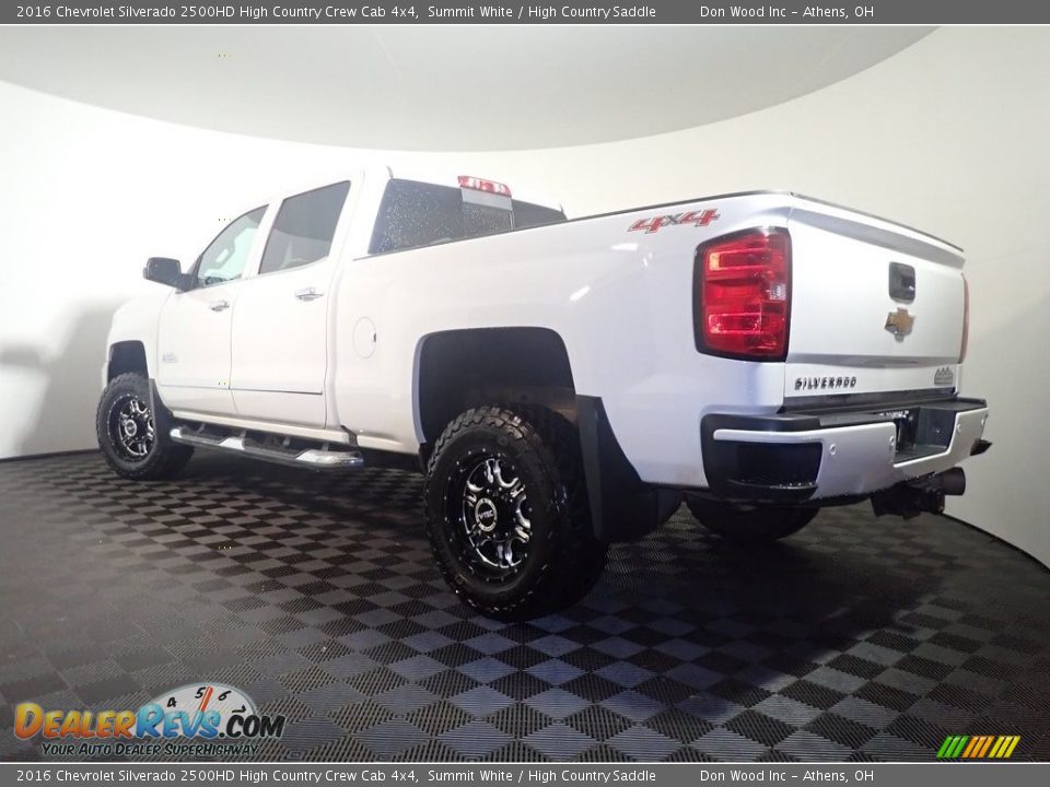 2016 Chevrolet Silverado 2500HD High Country Crew Cab 4x4 Summit White / High Country Saddle Photo #13