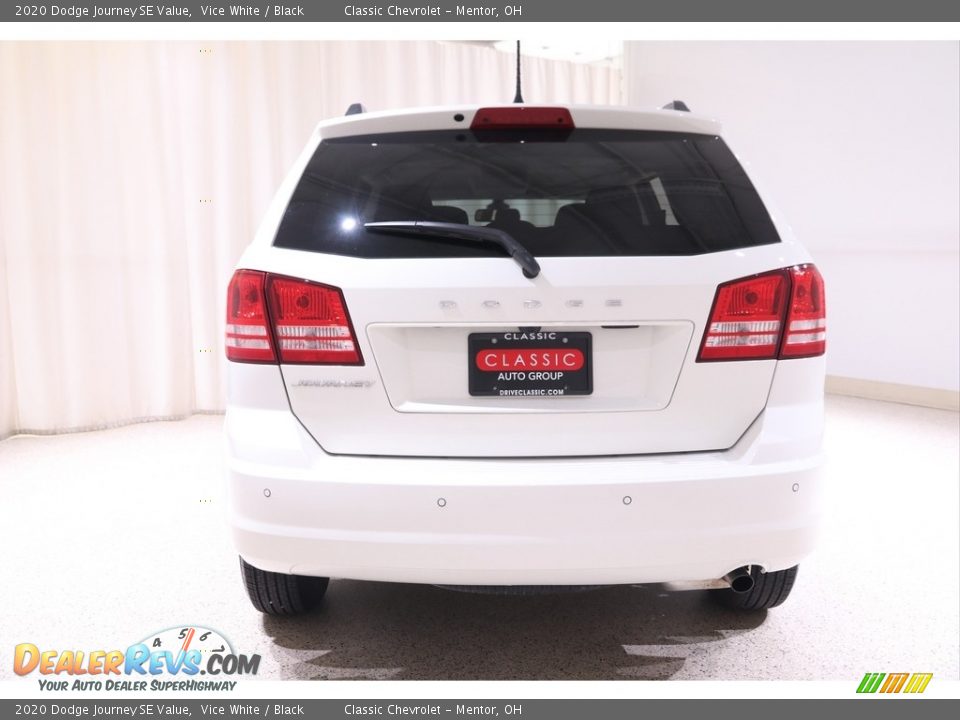 2020 Dodge Journey SE Value Vice White / Black Photo #18