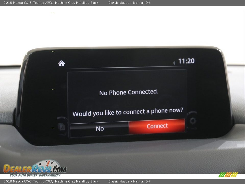 2018 Mazda CX-5 Touring AWD Machine Gray Metallic / Black Photo #11