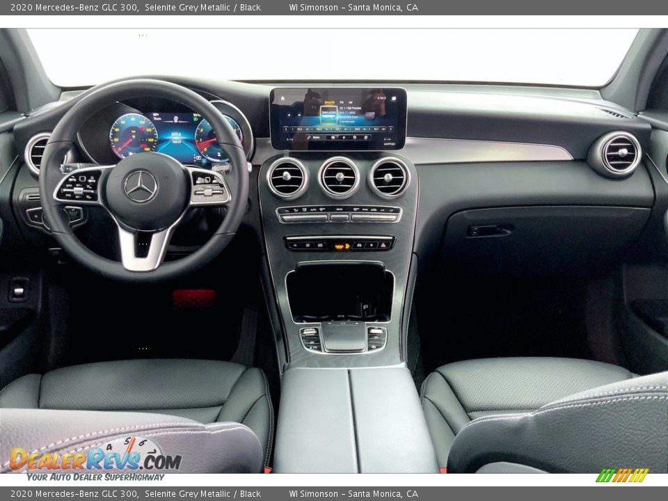 2020 Mercedes-Benz GLC 300 Selenite Grey Metallic / Black Photo #15