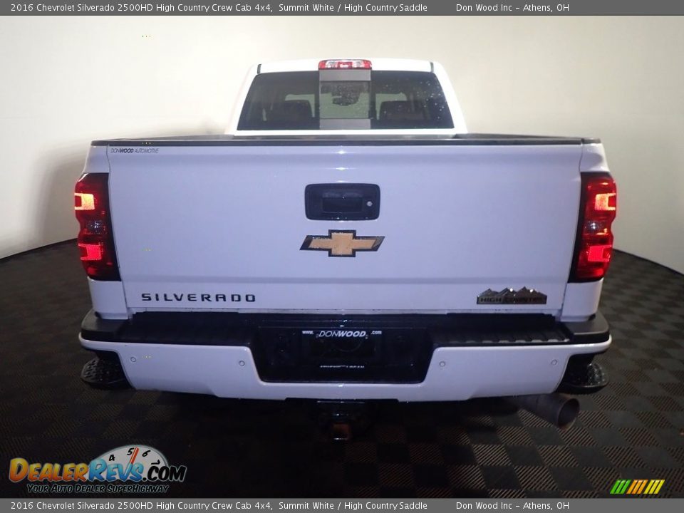 2016 Chevrolet Silverado 2500HD High Country Crew Cab 4x4 Summit White / High Country Saddle Photo #15