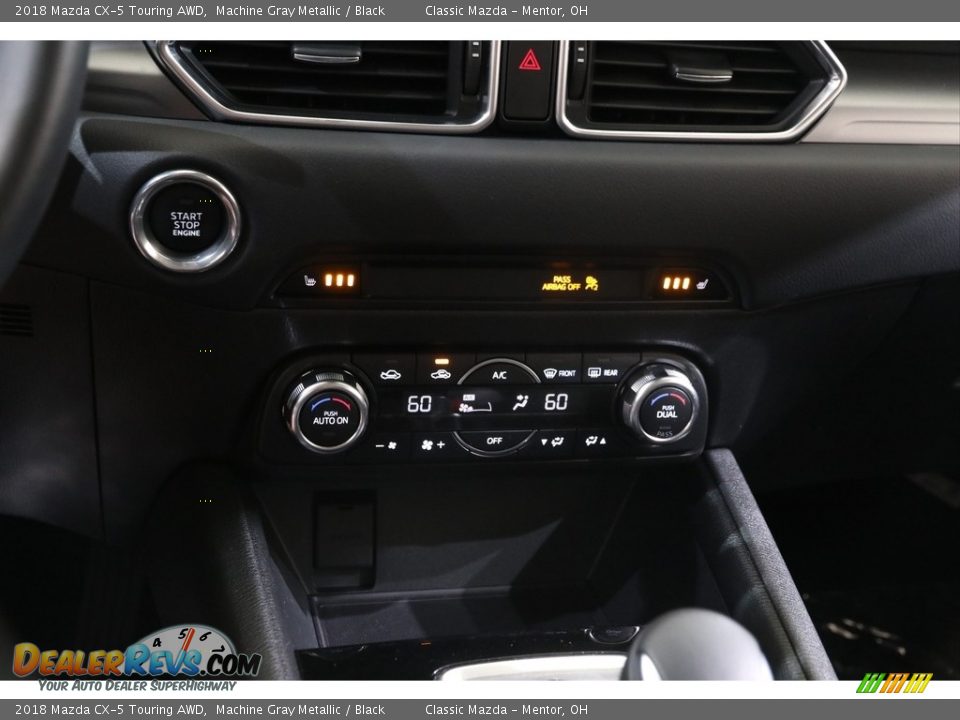 2018 Mazda CX-5 Touring AWD Machine Gray Metallic / Black Photo #13