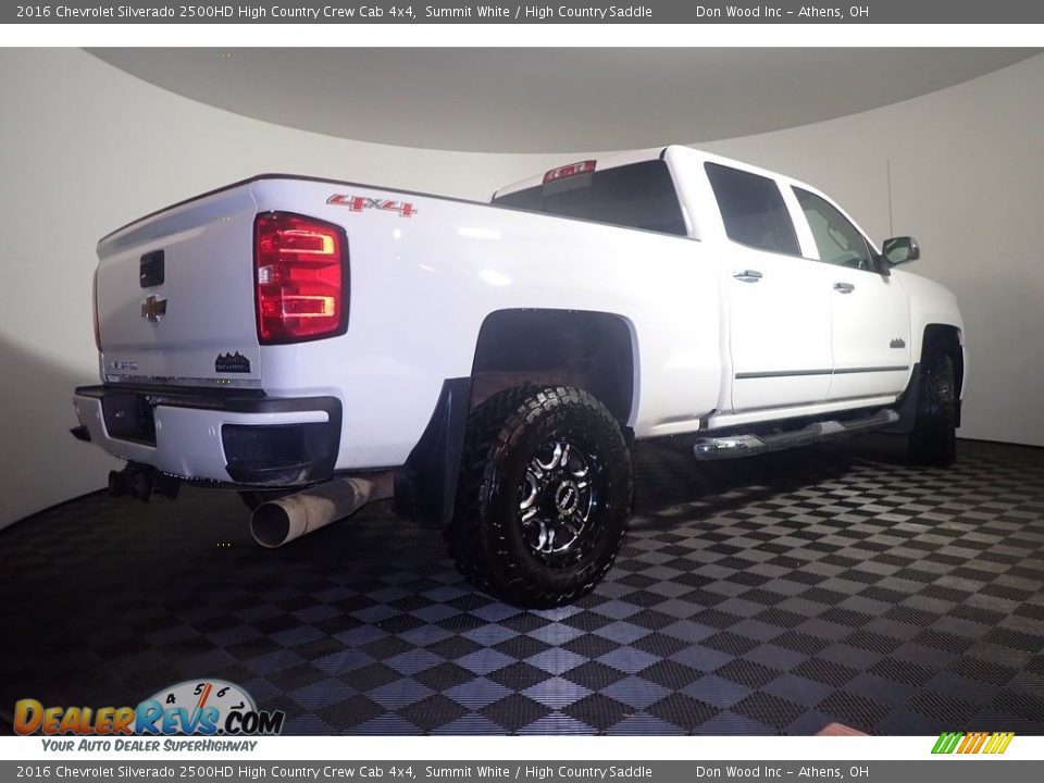 2016 Chevrolet Silverado 2500HD High Country Crew Cab 4x4 Summit White / High Country Saddle Photo #17
