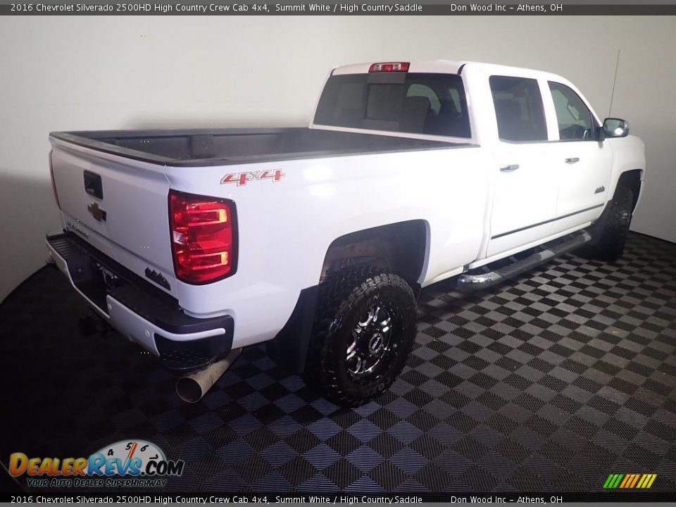 2016 Chevrolet Silverado 2500HD High Country Crew Cab 4x4 Summit White / High Country Saddle Photo #18