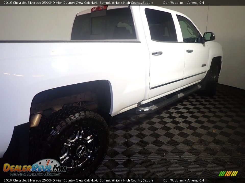 2016 Chevrolet Silverado 2500HD High Country Crew Cab 4x4 Summit White / High Country Saddle Photo #20