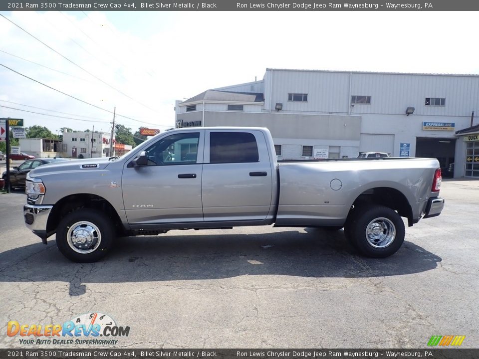 2021 Ram 3500 Tradesman Crew Cab 4x4 Billet Silver Metallic / Black Photo #2