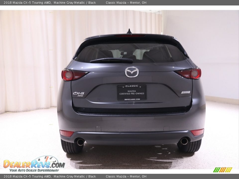 2018 Mazda CX-5 Touring AWD Machine Gray Metallic / Black Photo #18