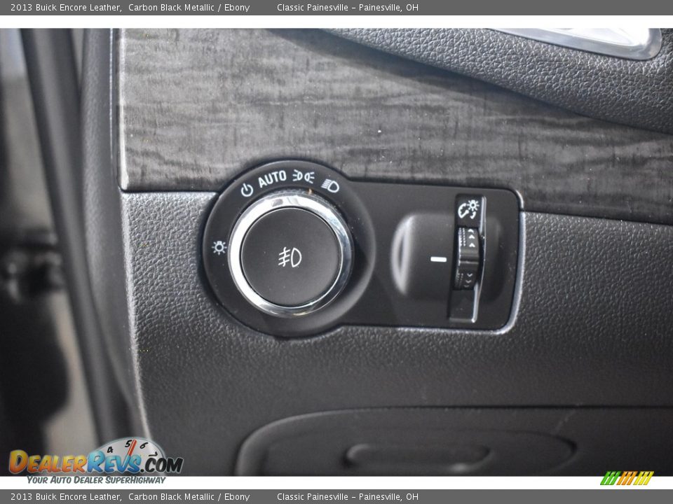 2013 Buick Encore Leather Carbon Black Metallic / Ebony Photo #12