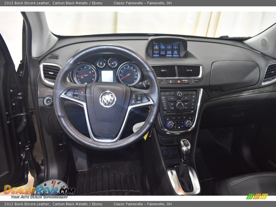 2013 Buick Encore Leather Carbon Black Metallic / Ebony Photo #13