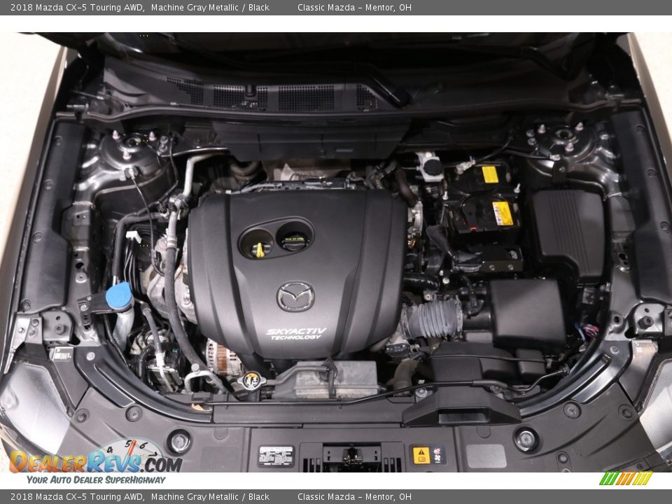 2018 Mazda CX-5 Touring AWD Machine Gray Metallic / Black Photo #19
