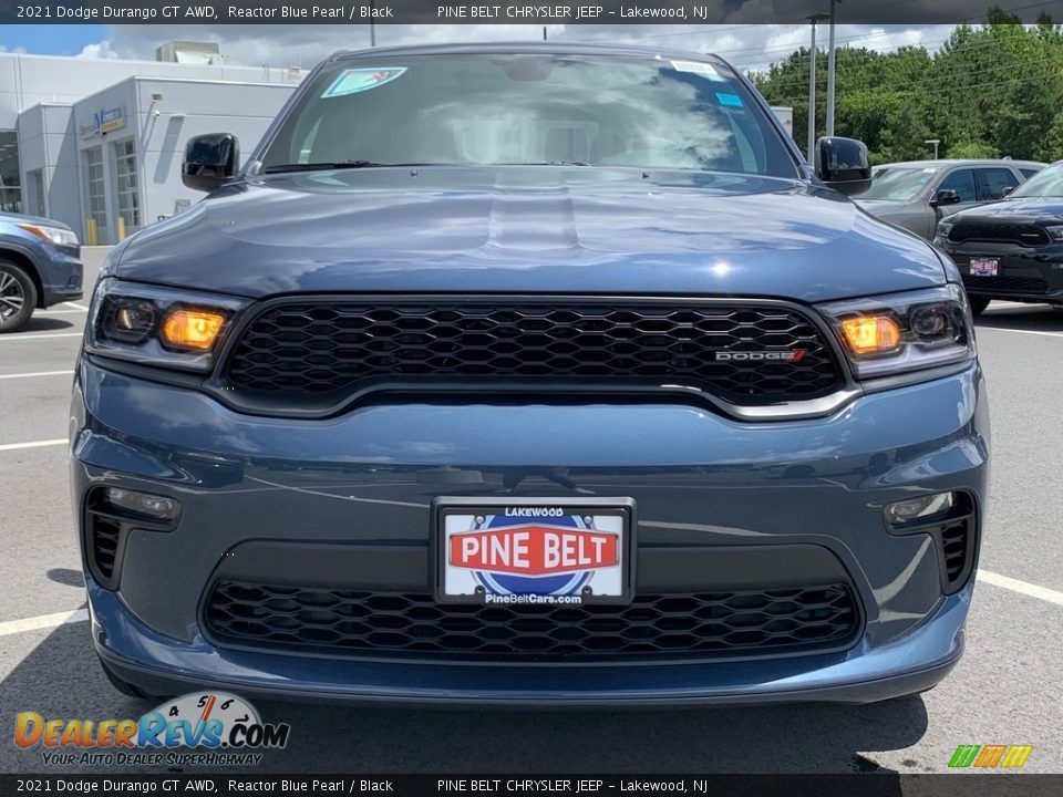 2021 Dodge Durango GT AWD Reactor Blue Pearl / Black Photo #3