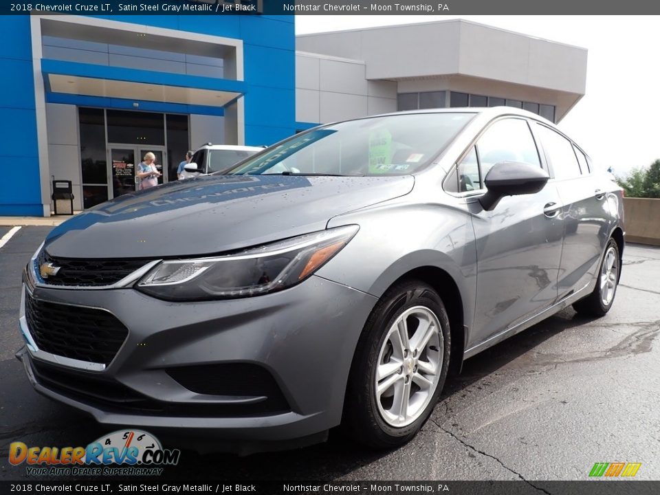 2018 Chevrolet Cruze LT Satin Steel Gray Metallic / Jet Black Photo #2