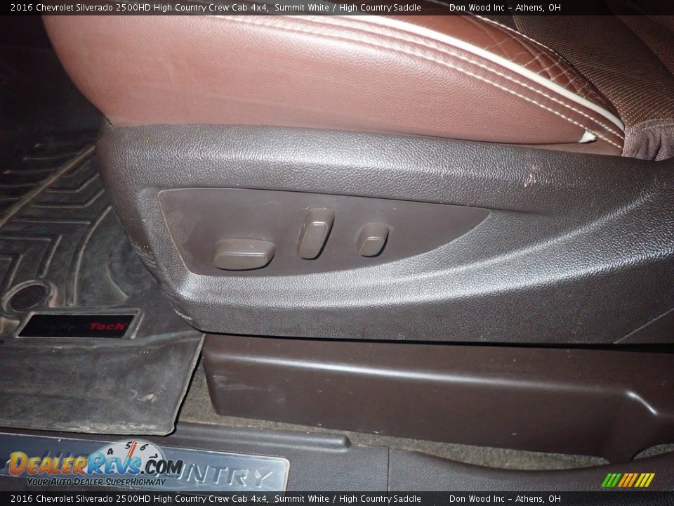 2016 Chevrolet Silverado 2500HD High Country Crew Cab 4x4 Summit White / High Country Saddle Photo #24