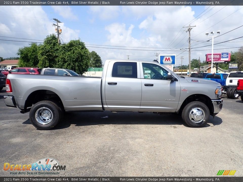 2021 Ram 3500 Tradesman Crew Cab 4x4 Billet Silver Metallic / Black Photo #6