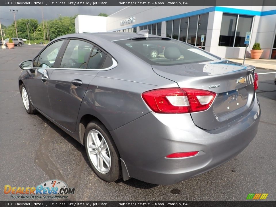 2018 Chevrolet Cruze LT Satin Steel Gray Metallic / Jet Black Photo #4