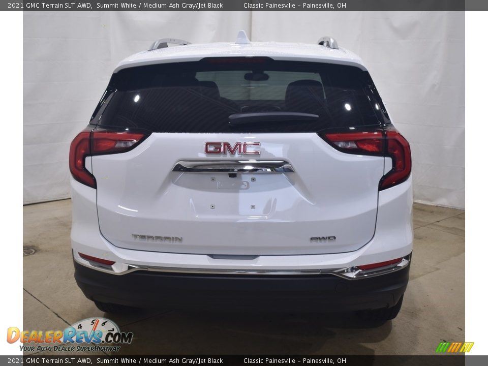 2021 GMC Terrain SLT AWD Summit White / Medium Ash Gray/Jet Black Photo #3