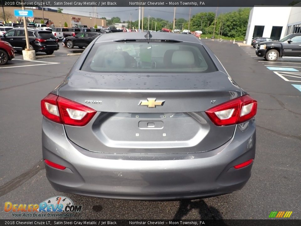 2018 Chevrolet Cruze LT Satin Steel Gray Metallic / Jet Black Photo #6