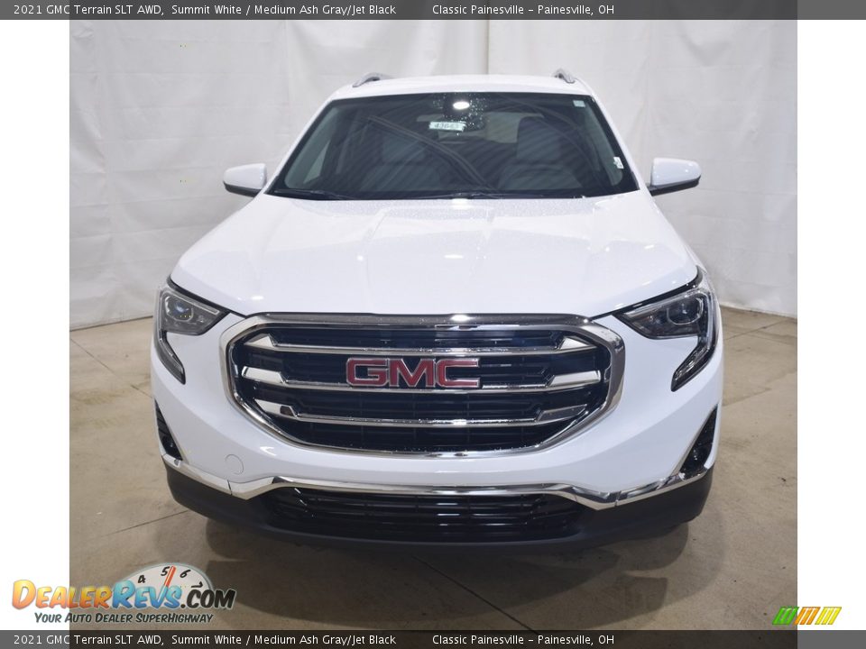 2021 GMC Terrain SLT AWD Summit White / Medium Ash Gray/Jet Black Photo #4