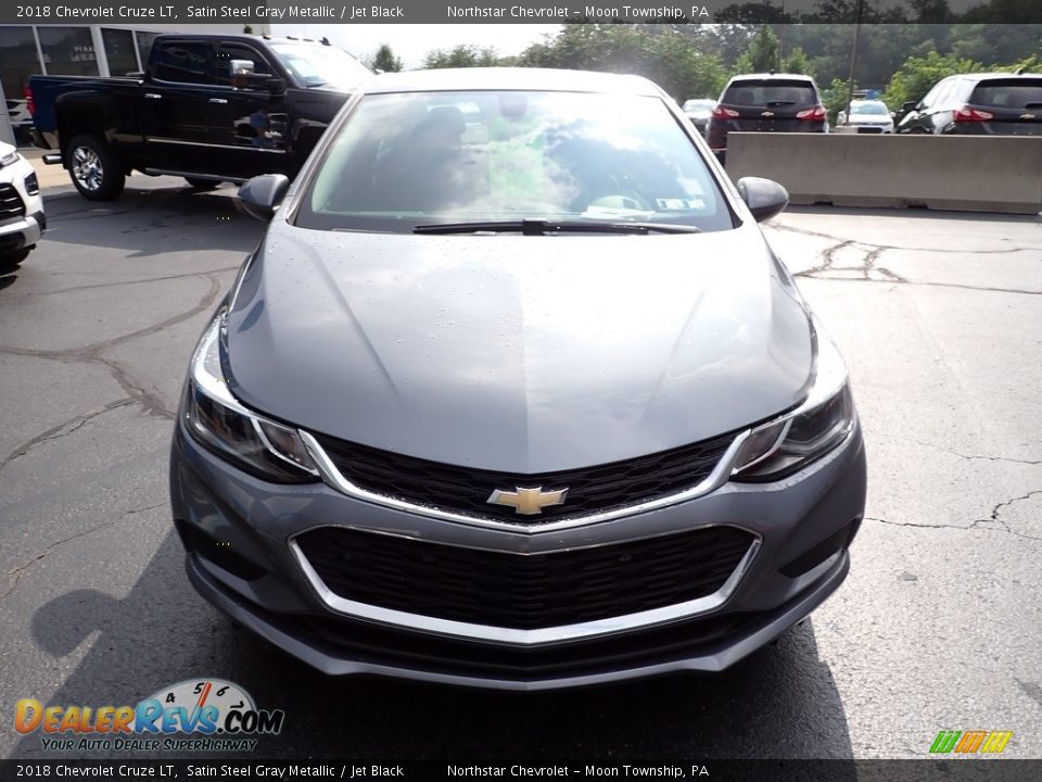 2018 Chevrolet Cruze LT Satin Steel Gray Metallic / Jet Black Photo #13