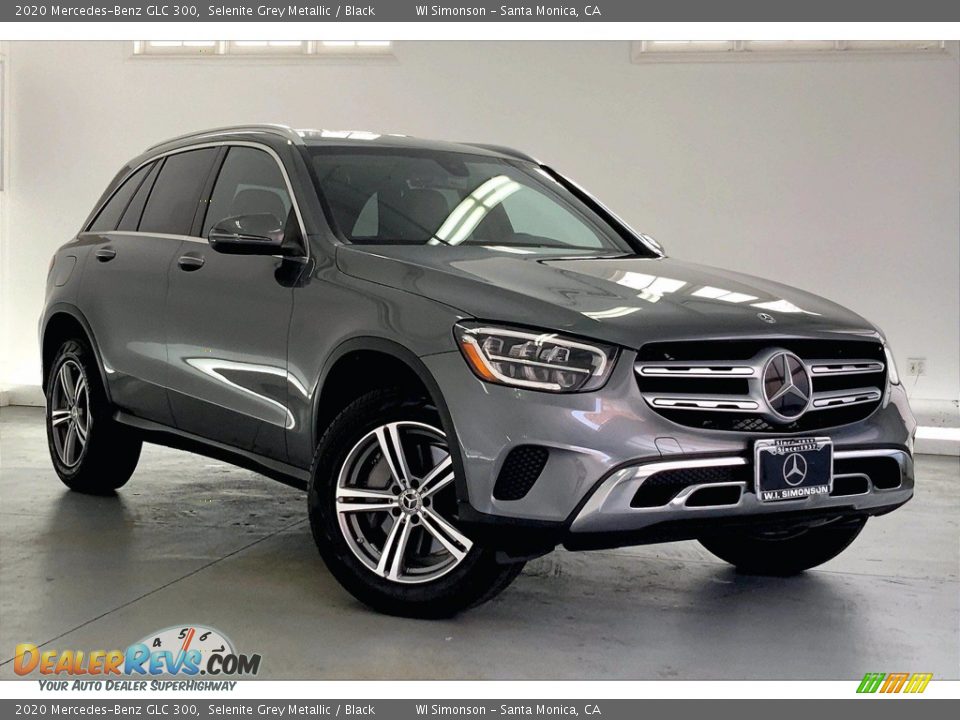 2020 Mercedes-Benz GLC 300 Selenite Grey Metallic / Black Photo #34