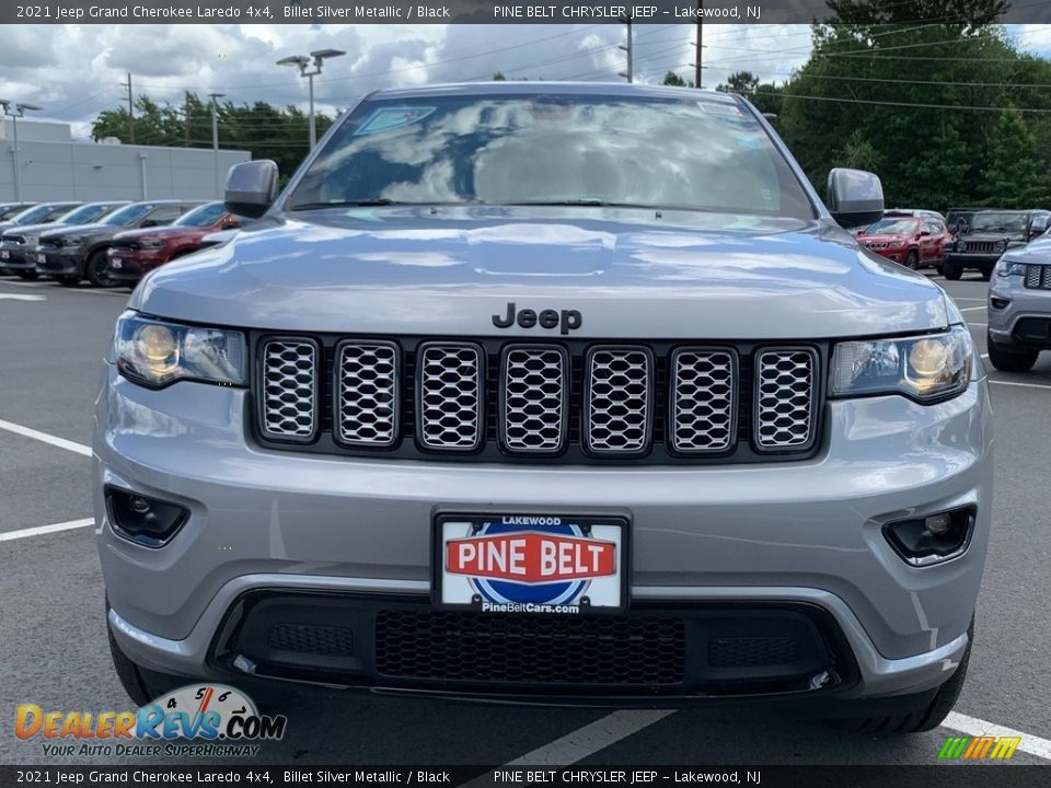 2021 Jeep Grand Cherokee Laredo 4x4 Billet Silver Metallic / Black Photo #3