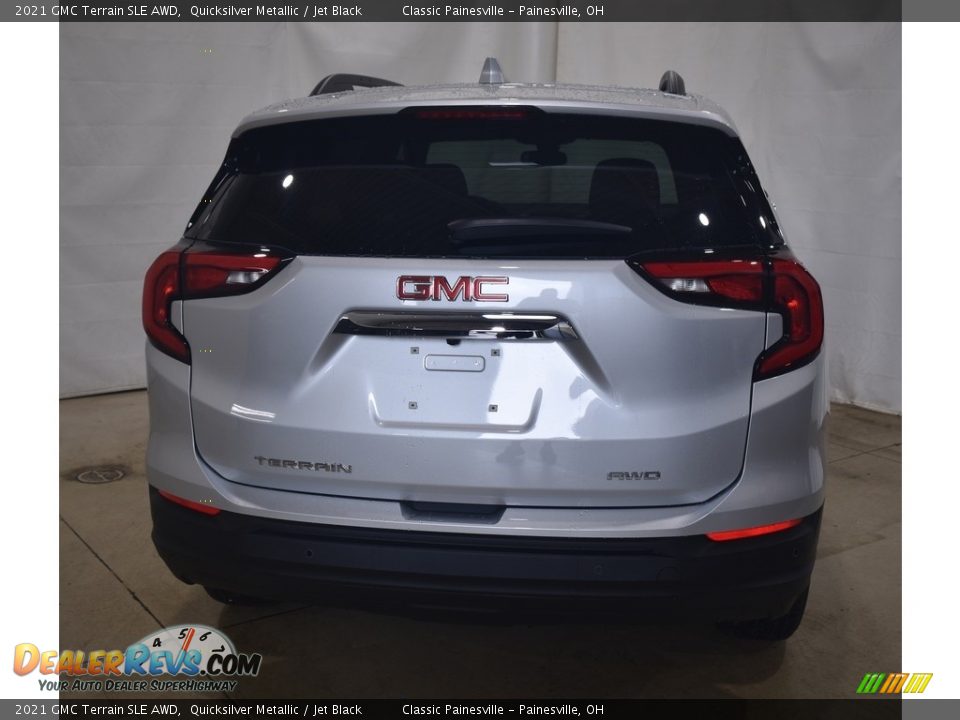 2021 GMC Terrain SLE AWD Quicksilver Metallic / Jet Black Photo #3