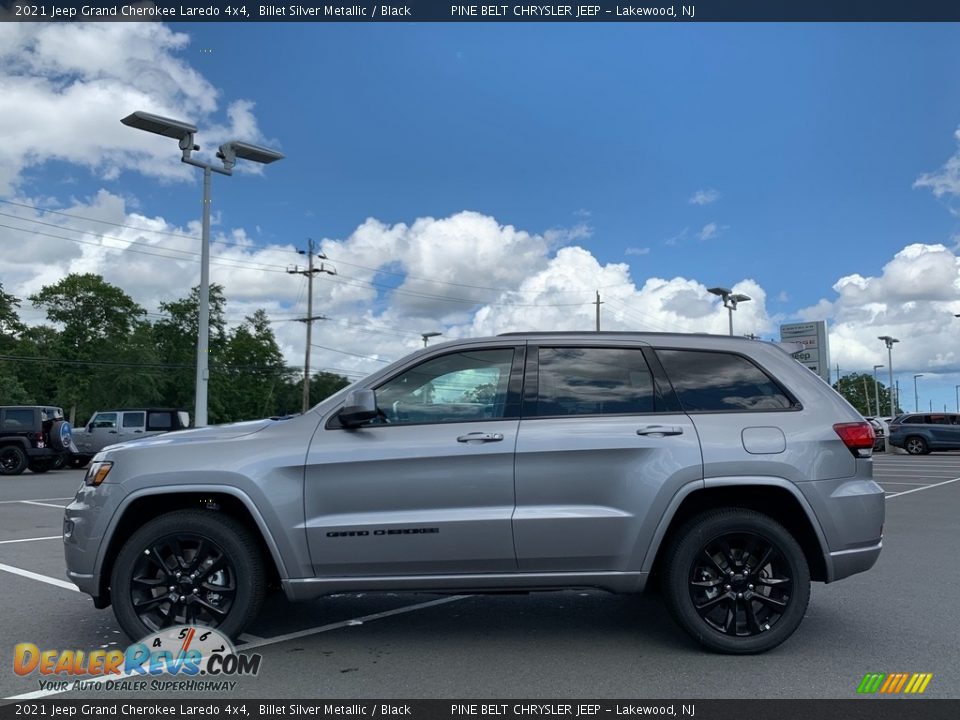 2021 Jeep Grand Cherokee Laredo 4x4 Billet Silver Metallic / Black Photo #4