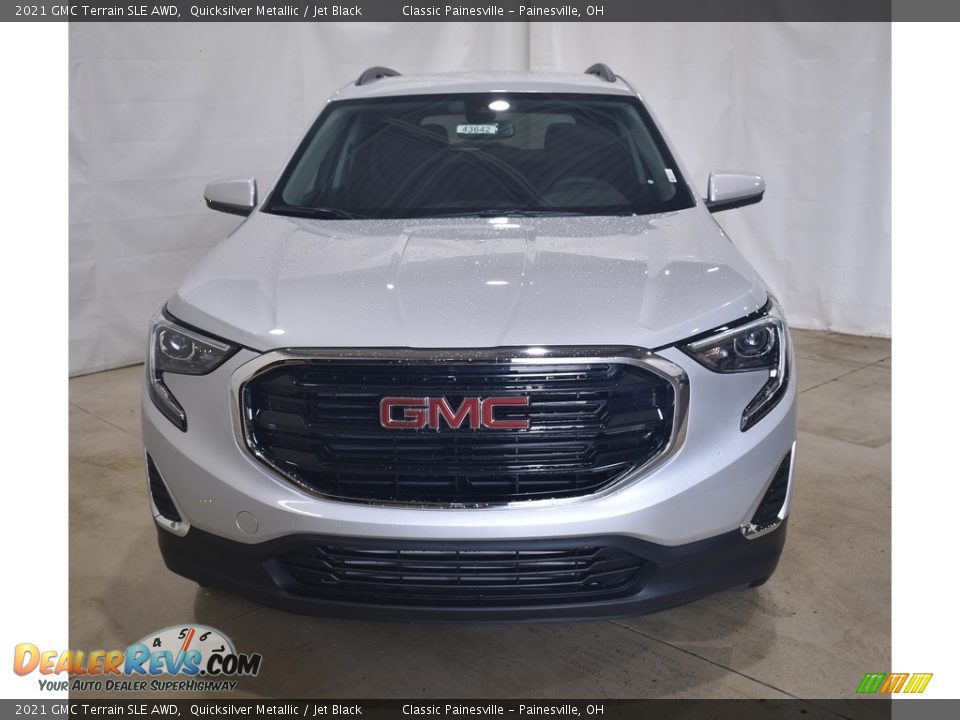 2021 GMC Terrain SLE AWD Quicksilver Metallic / Jet Black Photo #4