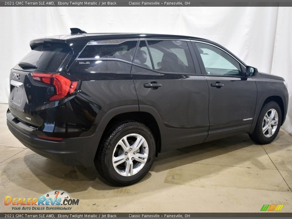 2021 GMC Terrain SLE AWD Ebony Twilight Metallic / Jet Black Photo #2