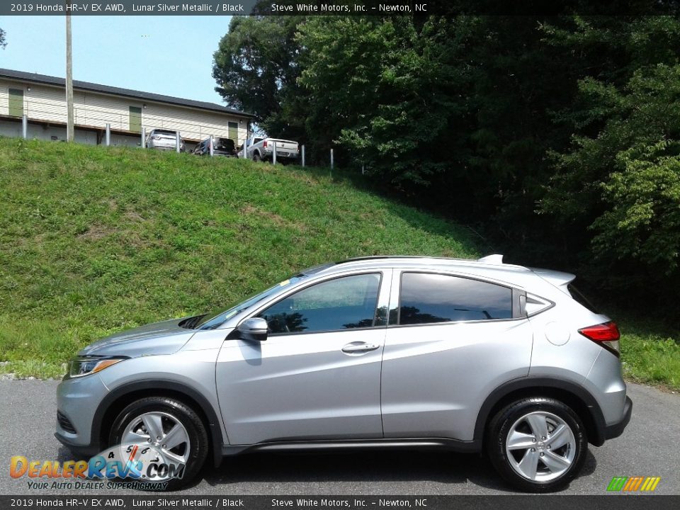 2019 Honda HR-V EX AWD Lunar Silver Metallic / Black Photo #1