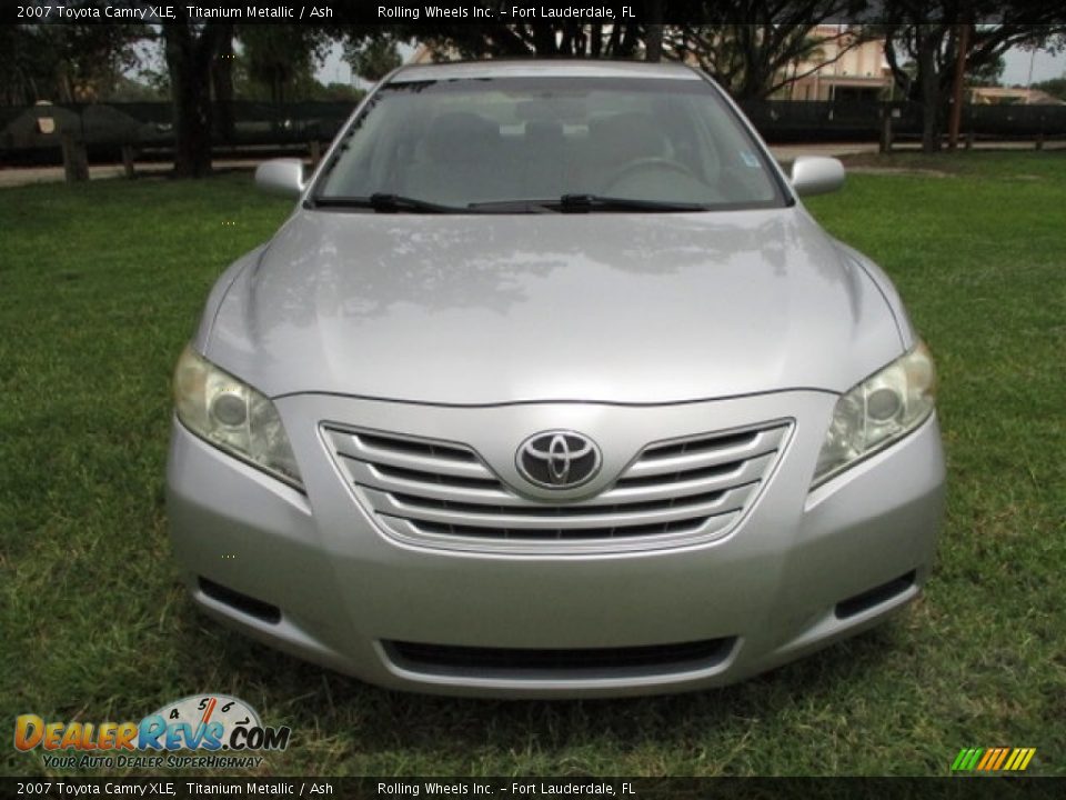 2007 Toyota Camry XLE Titanium Metallic / Ash Photo #15