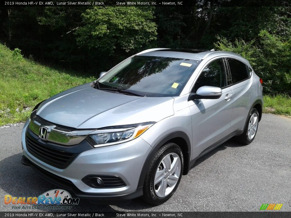 2019 Honda HR-V EX AWD Lunar Silver Metallic / Black Photo #3