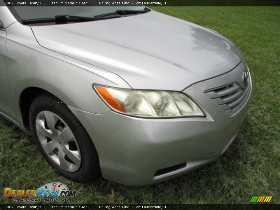 2007 Toyota Camry XLE Titanium Metallic / Ash Photo #21