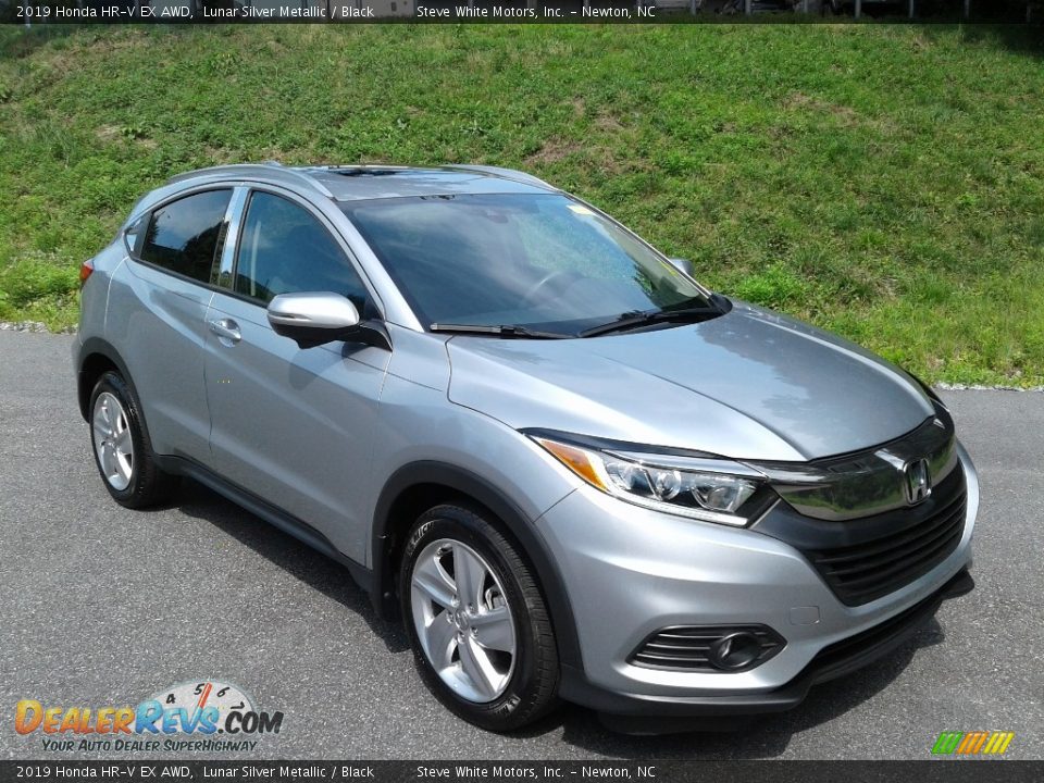 2019 Honda HR-V EX AWD Lunar Silver Metallic / Black Photo #6