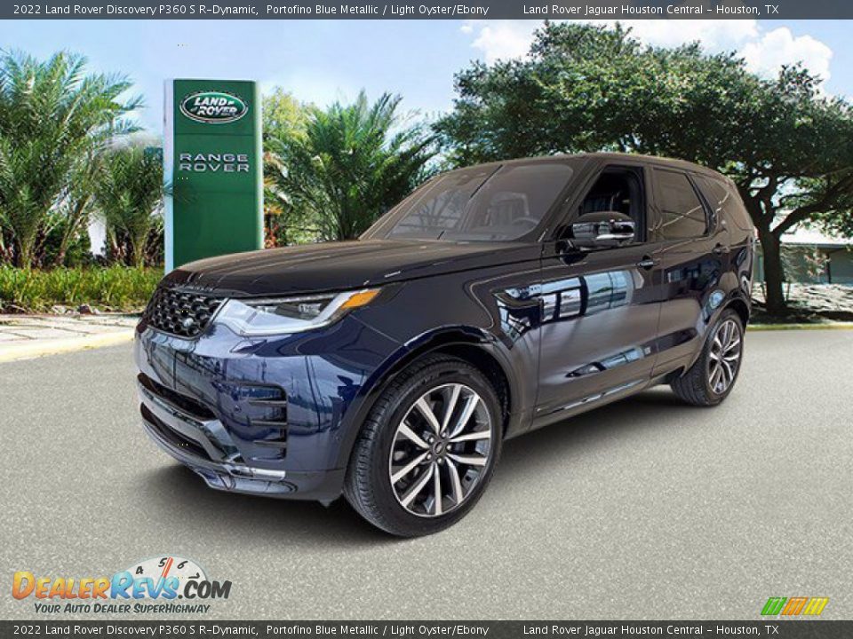 2022 Land Rover Discovery P360 S R-Dynamic Portofino Blue Metallic / Light Oyster/Ebony Photo #1