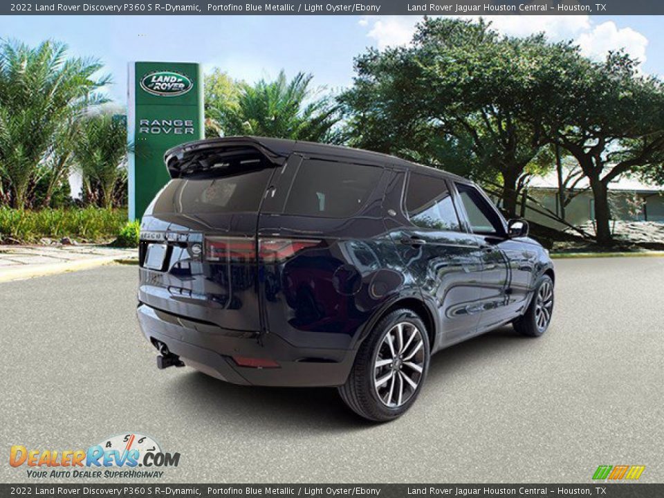 2022 Land Rover Discovery P360 S R-Dynamic Portofino Blue Metallic / Light Oyster/Ebony Photo #2