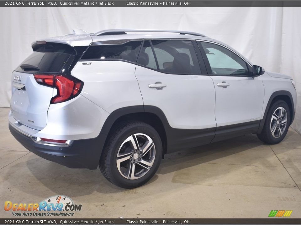 2021 GMC Terrain SLT AWD Quicksilver Metallic / Jet Black Photo #2