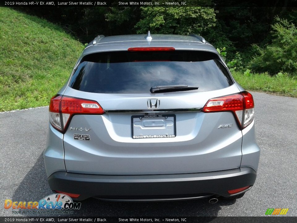 2019 Honda HR-V EX AWD Lunar Silver Metallic / Black Photo #9