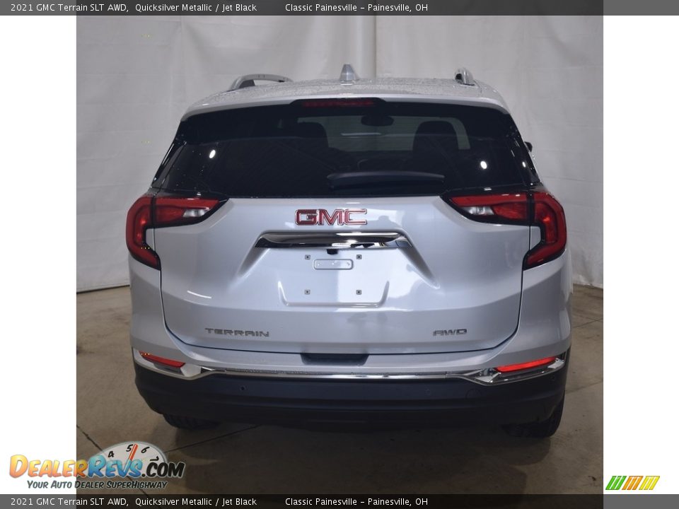 2021 GMC Terrain SLT AWD Quicksilver Metallic / Jet Black Photo #3