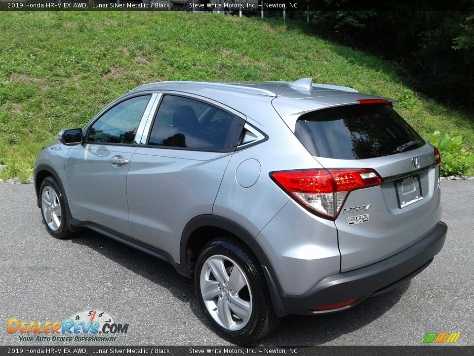 2019 Honda HR-V EX AWD Lunar Silver Metallic / Black Photo #10