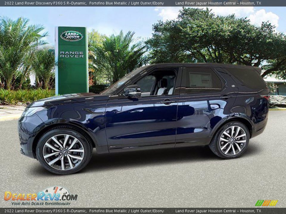 2022 Land Rover Discovery P360 S R-Dynamic Portofino Blue Metallic / Light Oyster/Ebony Photo #6