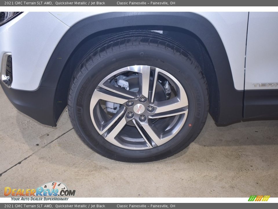 2021 GMC Terrain SLT AWD Quicksilver Metallic / Jet Black Photo #5