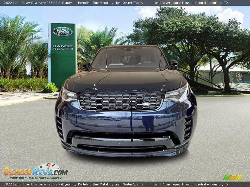 2022 Land Rover Discovery P360 S R-Dynamic Portofino Blue Metallic / Light Oyster/Ebony Photo #8