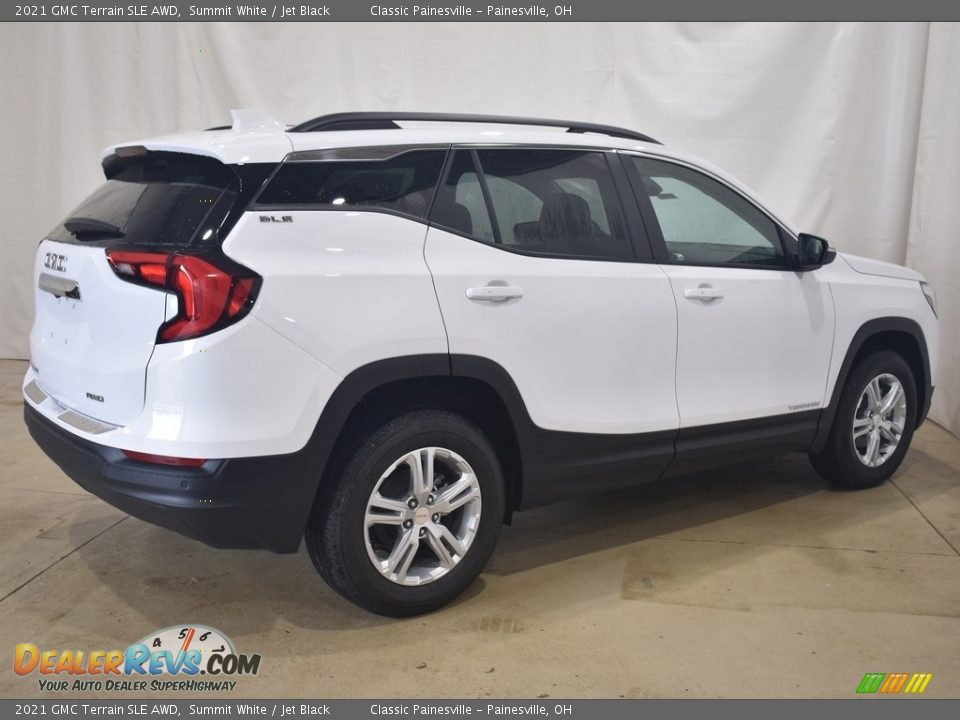 2021 GMC Terrain SLE AWD Summit White / Jet Black Photo #2