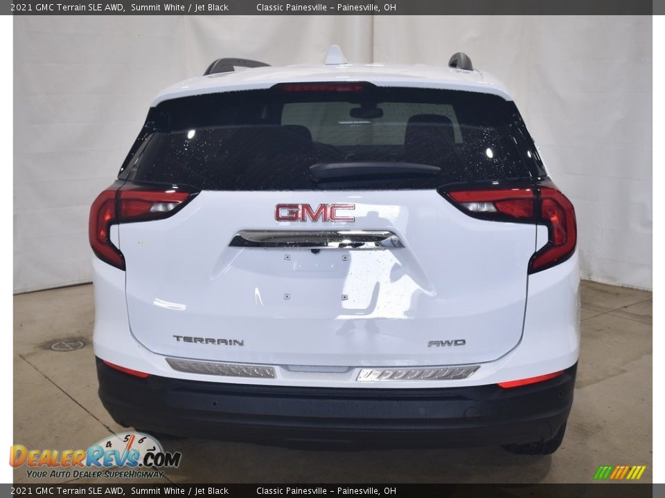 2021 GMC Terrain SLE AWD Summit White / Jet Black Photo #3