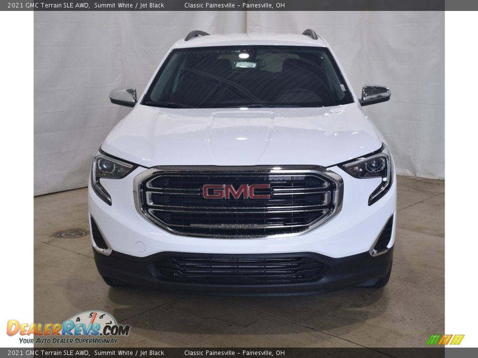 2021 GMC Terrain SLE AWD Summit White / Jet Black Photo #4