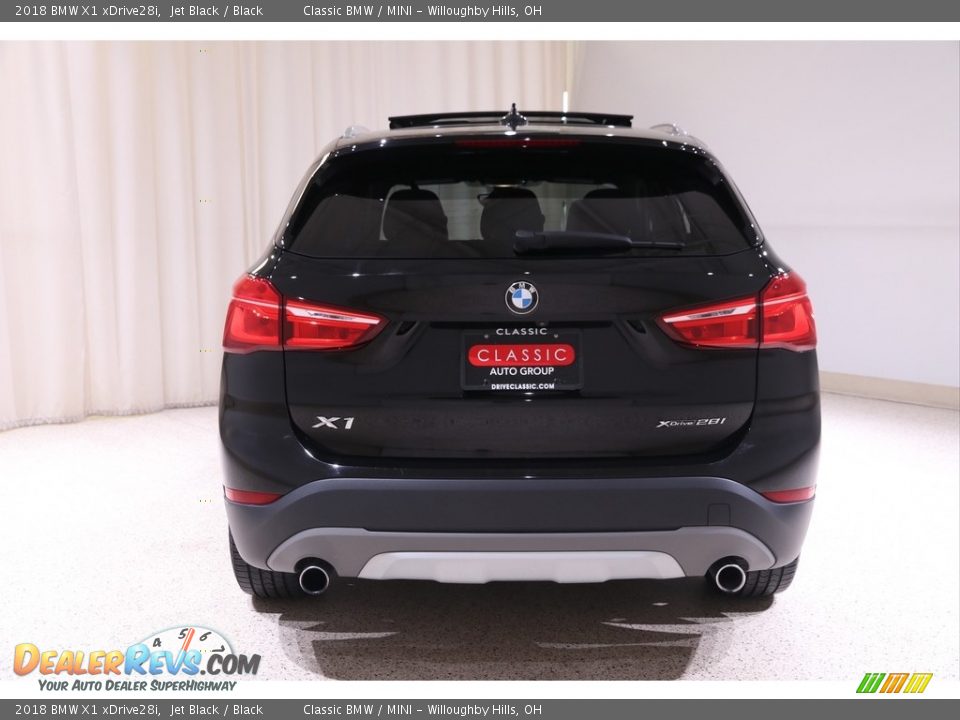 2018 BMW X1 xDrive28i Jet Black / Black Photo #21