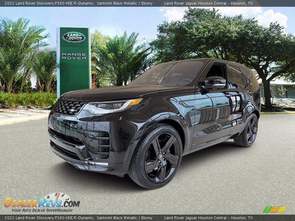 2022 Land Rover Discovery P360 HSE R-Dynamic Santorini Black Metallic / Ebony Photo #1